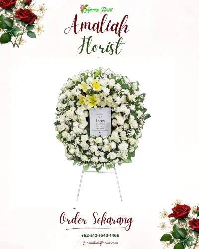 Krans Bunga Duka Cita di Tengaran